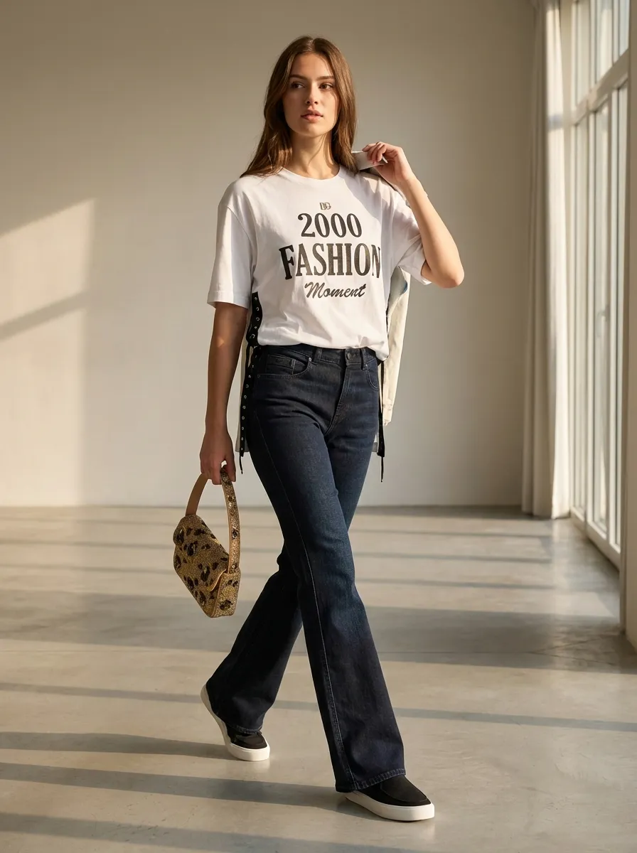 Vintage Bloom & Coastal Denim