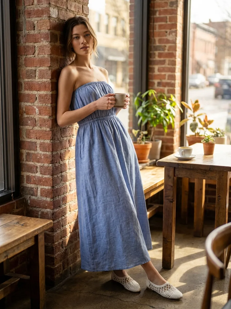 Sun-Kissed Linen Simplicity