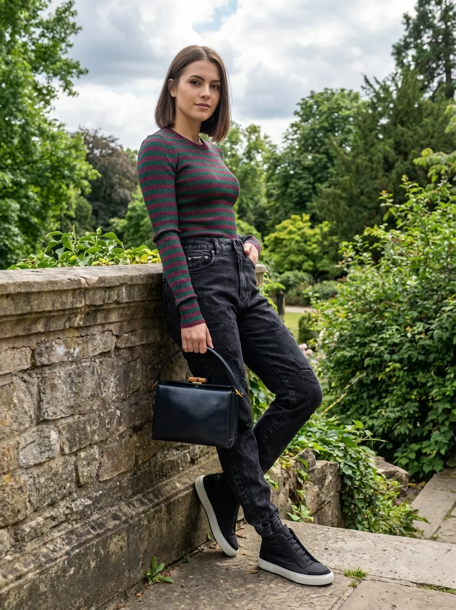 Casual Luxe Stripe Story