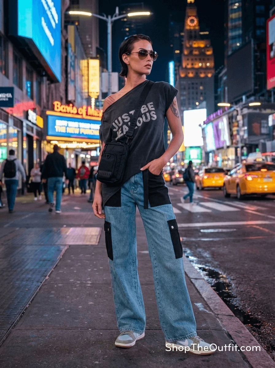 Denim Cargo Street Queen