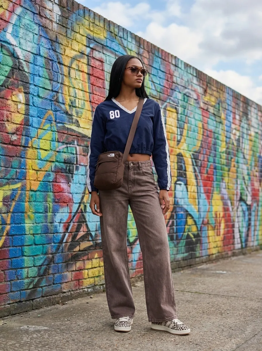 Lace Trim Street Style