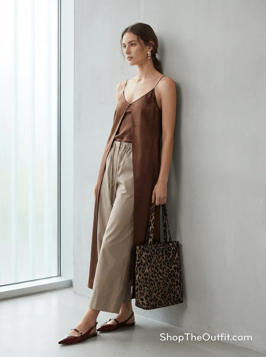 Burgundy Minimalist Chic