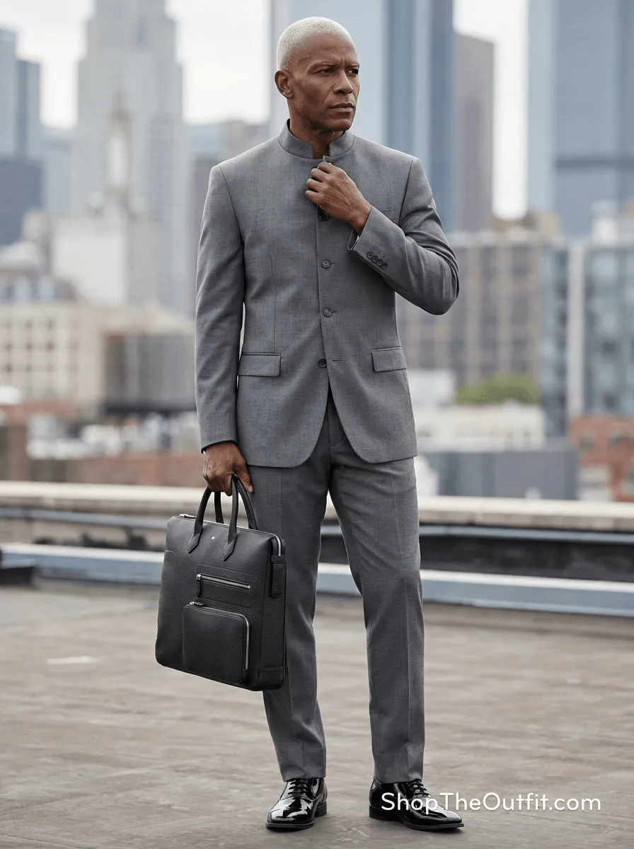 Regal Command: Nehru Suit Ensemble