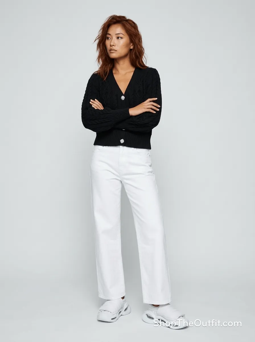 Cable Knit Chic: Elevated Everyday Style