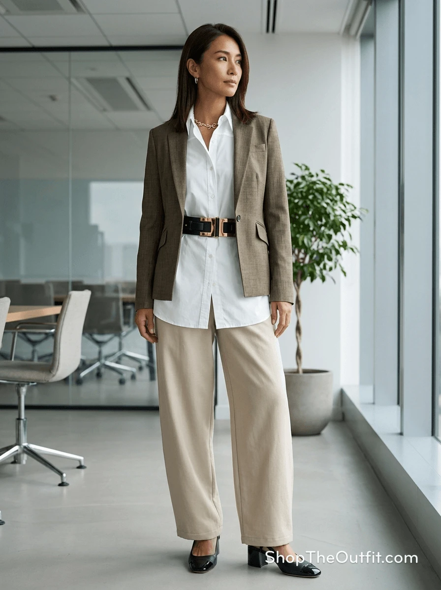 Modern Muse: Tailored Chic with a Twist