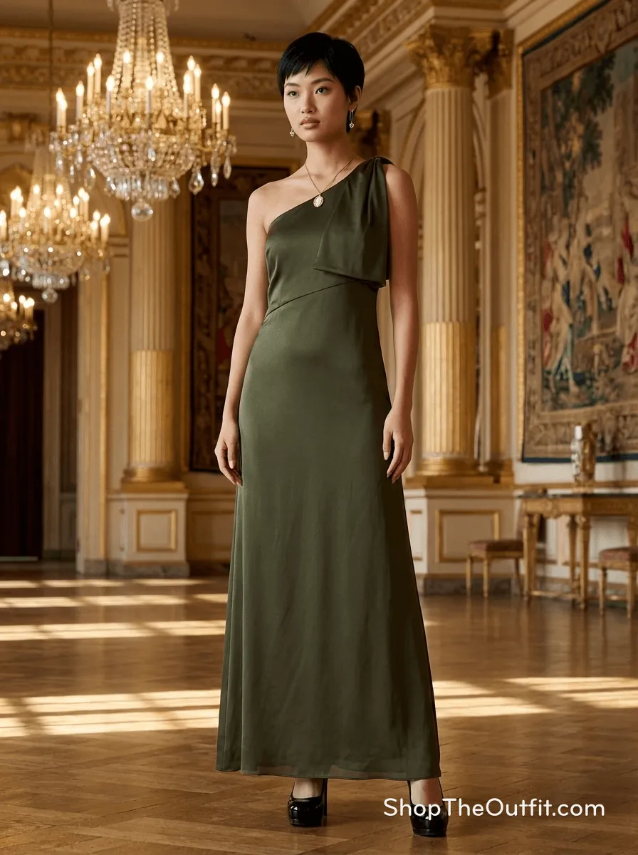 Midnight Bloom Black Tie Ensemble