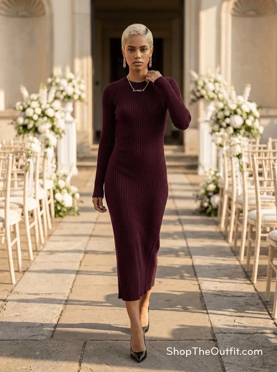 Sleek Simplicity: Helmut Lang Minimalist Dress