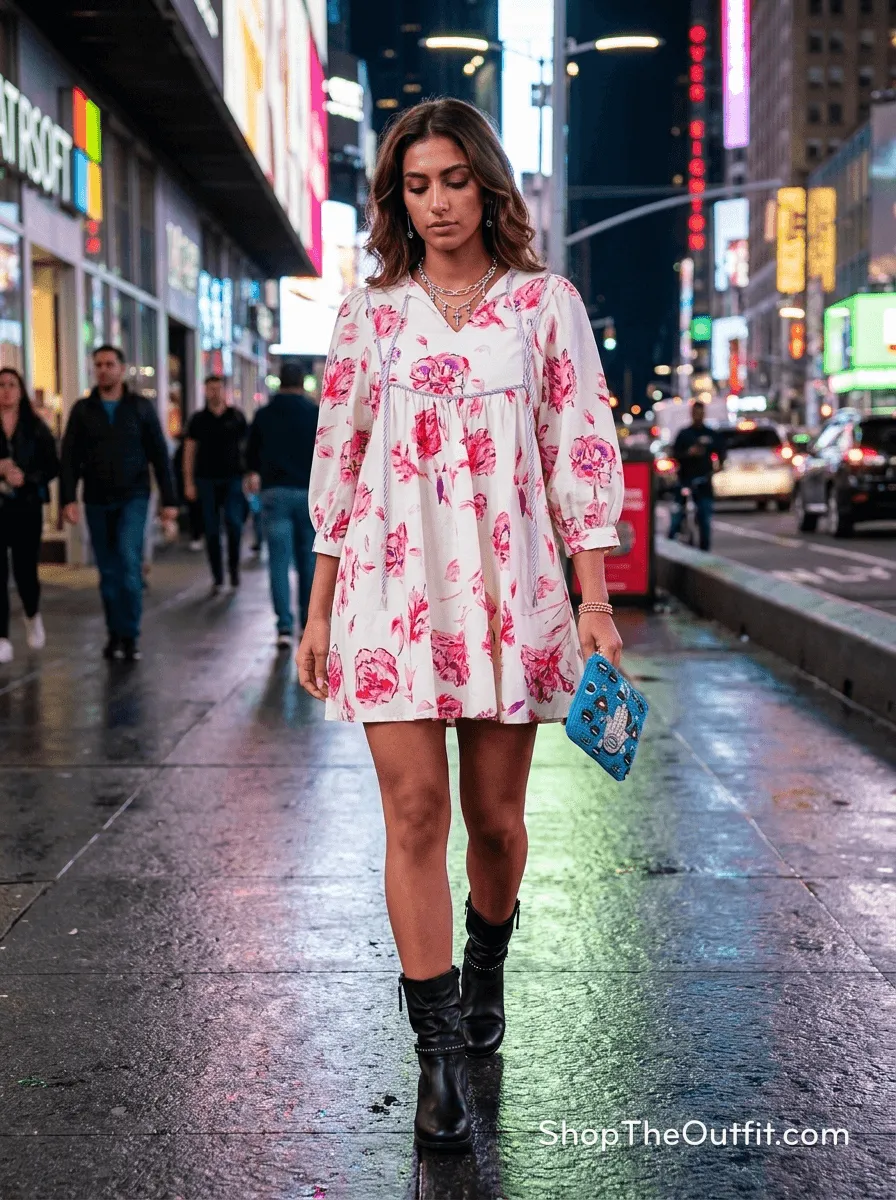 Floral Dreams Babydoll Outfit