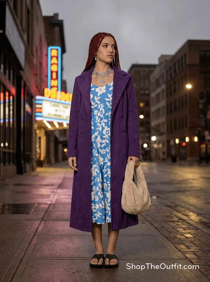 Romantic Rendezvous Midi Dress Ensemble